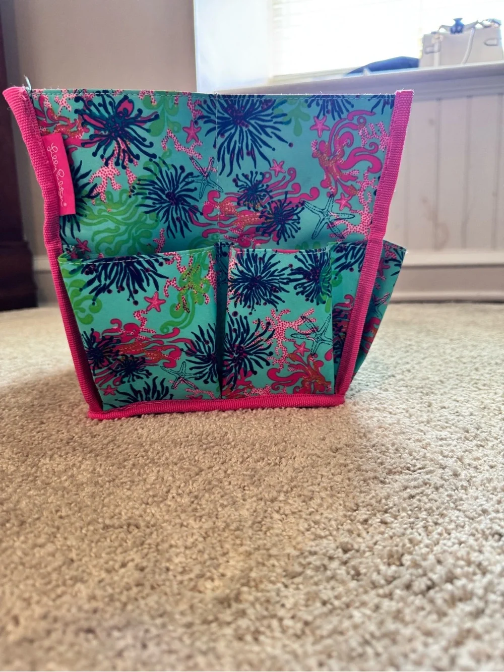 Lilly Pulitzer Shower Caddy-Dirty Shirley